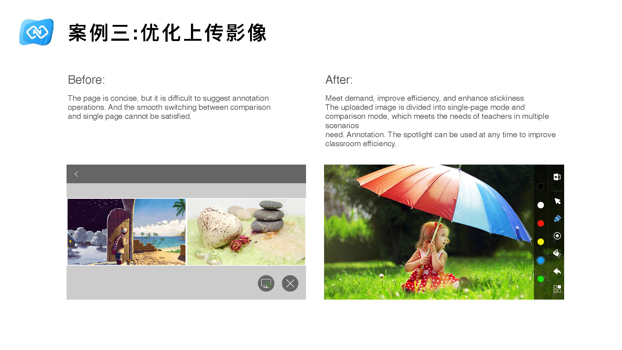 Uploaded image optimization for Multi-screen Interaction 2.0